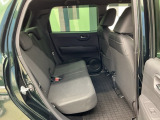 リアシートも広々としていて、座りやすいです。
