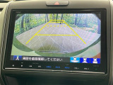 【バックカメラ】駐車時に後方がリアルタイム映像で確認できます。大型商業施設や立体駐車場での駐車時や、夜間のバック時に大活躍!運転スキルに関わらず、今や必須となった装備のひとつです!