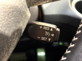 【クルーズコントロール】高速道路もラクラク走行。アクセルを離しても一定速度で走行ができ、長距離運転時の負担を軽減!加速・減速も簡単なスイッチ操作で調整できます。