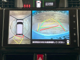 【パノラミックビューモニター】専用のカメラにより、上から見下ろしたような視点で360度クルマの周囲を確認することができます☆死角部分も確認しやすく、狭い場所での切り返しや駐車もスムーズに行えます。