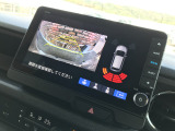 リアカメラがついているので、駐車や後進の際にとても便利です♪