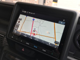 純正ナビが搭載されています。初めての道も安心ですね。Bluetooth接続可能!