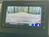 【バックカメラ】駐車時に後方がリアルタイム映像で確認できます。大型商業施設や立体駐車場での駐車時や、夜間のバック時に大活躍!運転スキルに関わらず、今や必須となった装備のひとつです!