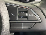 【クルーズコントロール】高速道路もラクラク走行。アクセルを離しても一定速度で走行ができ、長距離運転時の負担を軽減!加速・減速も簡単なスイッチ操作で調整できます。