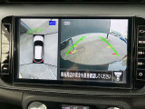アラウンドビューモニター 駐車場での車庫入れや狭い道路での走行にカメラで確認が出来るので安心です。