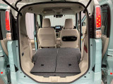 シートアレンジも簡単に出来るので荷物が多くなっても安心です。