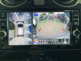 アラウンドビューモニター:空から見下ろしているような視点でスムーズな駐車と安全確認ができ安心して運転出来ます。