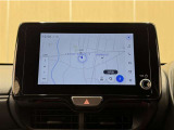 ナビ付きです。目的地を設定すれば、初めての場所でも簡単に行くことが出来ます。