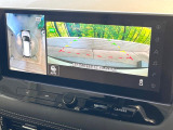 【アラウンドビューモニター】専用のカメラにより、上から見下ろしたような視点で360度クルマの周囲を確認することができます☆死角部分も確認しやすく、狭い場所での切り返しや駐車もスムーズに行えます。