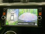 【アラウンドビューモニター】専用のカメラにより、上から見下ろしたような視点で360度クルマの周囲を確認することができます☆死角部分も確認しやすく、狭い場所での切り返しや駐車もスムーズに行えます。