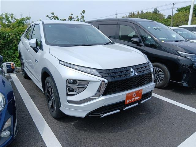 エクリプスクロス PHEV 2.4 P 4WD 禁煙車 ワンオーナー  純正8インチナビ