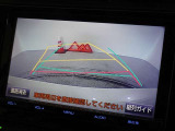 バックガイドモニターを装備しています、車庫入れもラクラクです。