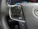 ステアリングスイッチは手元で操作しますので便利です、安全性も高いですね!