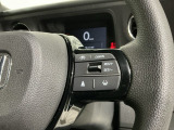 クルーズコントロールを装備しています。高速道路などで一定の速度で走ってくれるので運転が楽ですよ!速度を設定できますので、スピードの出しすぎにも注意できます。
