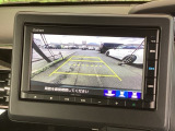 便利な3ビュー切り替え、ガイド線表示付きのバックカメラです!後退時、後方の視界をサポートします!