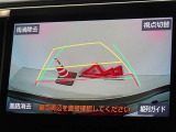 バックガイドモニターを装備しています、車庫入れもラクラクです。