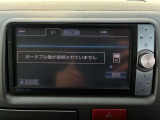 トヨタ純正ナビございます。