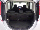 広々としたラゲージスペースを備えています。大きなものや長さのある荷物もしっかりと積み込めます。