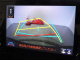 バックガイドモニターを装備しています、車庫入れもラクラクです。