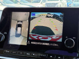 【アラウンドビューモニター】クルマを上から見下ろした視点で駐車をしっかりとサポートします!!