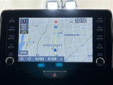 【メモリーナビ】操作はタッチパネルで簡単です。遠出や初めての場所もこれで安心ですね!