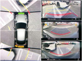 前後障害物センサーと連動している360ビューモニターは、前後広角機能もあり視認性の悪い道から出る時など活用できます!不用意な接触事故を防ぎます。毎日の運転をサポート!