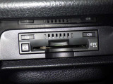 ETC車載器付きです。高速道路の料金所もスムーズに通過できます。