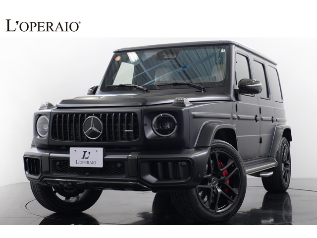 Gクラス AMG G63 (ISG) 4WD マットブラック ホワイトレザー 1オーナー