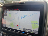 純正の大画面ナビが付いておりますのでお出かけの際はこのナビにお任せです♪
