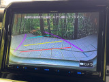 【バックカメラ】駐車時に後方がリアルタイム映像で確認できます。大型商業施設や立体駐車場での駐車時や、夜間のバック時に大活躍!運転スキルに関わらず、今や必須となった装備のひとつです!