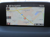 マツダ純正ナビ付です。