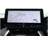 大画面12.3インチの大きく鮮明な地図と高コントラストの美しい映像がご覧いただけます。
