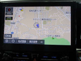 ディスプレイオーディオナビを装備。画面も大きく使いやすいです。