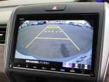 バックをするとき自動でリアの様子が映る『リアカメラ』付き!ナビ画面で確認しながらバックができますから安心ですね。でも、目視も大切ですよ!安全第一でお願いします!