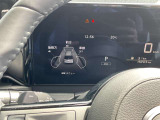 メーターディスプレイ内でシステムの設定変更が可能です