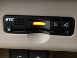 ビルトインタイプの【ETC】で見た目もスッキリ。高速道路の利用にとても便利です。