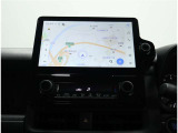 大画面10.5インチの大きく鮮明な地図と高コントラストの美しい映像がご覧いただけます。