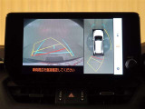 バックモニター&パノラミックビューで車庫入れや駐車もラクラク♪※あくまでも補助的な装置なので目視確認もお忘れなく!