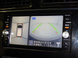 パノラミックビューモニターを装備。駐車場や交差点でクルマを真上から見るように周囲を確認できます。機能の詳細は販売店スタッフまでおたずねください。