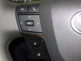 ステアリングスイッチ装備!運転しながら手元でオーディオの操作などができます。