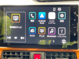 【9型ディスプレイオーディオ】お手持ちのスマートフォンとの連携で、ナビや音楽再生など各種アプリを使用可能。スマホに近い感覚でお使いいただけます♪