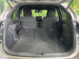 後席を格納すると、これだけの広さが!シーンに合わせたシートアレンジで、大きな荷物も積むことが出来ます♪