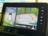 【アラウンドビューモニター】専用のカメラにより、上から見下ろしたような視点で360度クルマの周囲を確認することができます☆死角部分も確認しやすく、狭い場所での切り返しや駐車もスムーズに行えます。