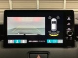 バックでの車庫入れも安心です! リアカメラが付いているバックモニター付のナビを装備しております。バンパーについているソナーや、操作線もついており距離感も画面から確認できます。