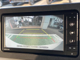 バックカメラも付いておりますので車庫入れ等の後方確認もできますよ♪