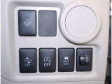 フロントガラス熱線/スマートアシストOFF/アイドリングストップOFF/VSC OFF/ヘッドライト光軸調整