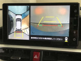 後方の見にくい視界もバックモニターで確認サポートして駐車時も安心☆