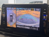 【アラウンドビューモニター】専用のカメラにより、上から見下ろしたような視点で360度クルマの周囲を確認することができます☆死角部分も確認しやすく、狭い場所での切り返しや駐車もスムーズに行えます。