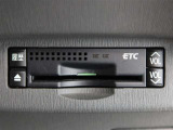 ETC車載器付きです。高速道路の料金所もスムーズに通過できます。