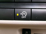 アイドリングストップで燃費向上!!機能をオフにする事もできます。